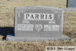 Margaret B Platt Parris