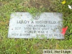 Leroy Arnold Highfield