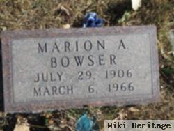 Marion Almina Forsstrom Bowser