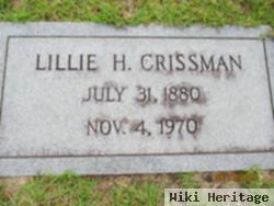 Lillie Luticia Hancock Crissman