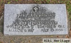 Paul M Jordan