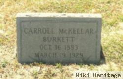 Carroll Mckellar Burkett