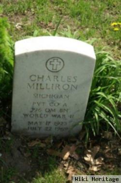 Pvt Charles Milliron