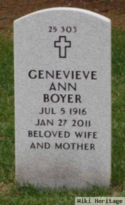 Genevieve Ann "gen" Stefl Boyer