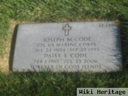 Joseph Melvin Code