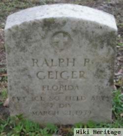 Ralph Pierce Geiger