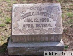 Jannie G Carpenter