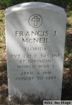 Francis Joseph Mcneil