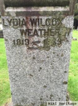 Lydia Wilcox Weatherly