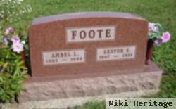 Lester Eugene Foote, Sr