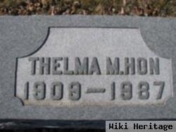 Thelma May O'dell Hon