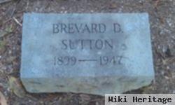 Brevard D Sutton