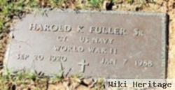 Harold Kenneth Fuller, Sr