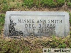 Minnie Ann Brown Smith