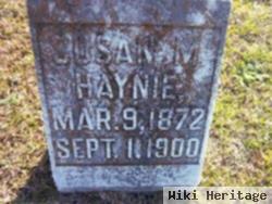 Susan M. Haynie