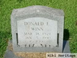 Donald E Winn