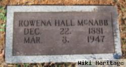 Rowena Hall Mcnabb