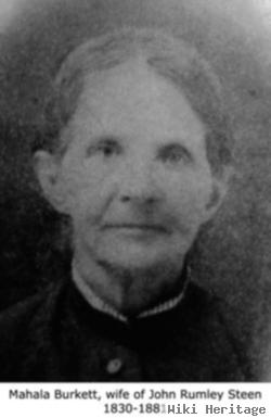 Mahala Burkett Steen