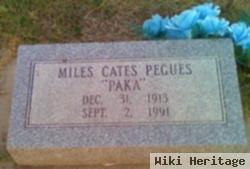 Miles Cates "paka" Pegues