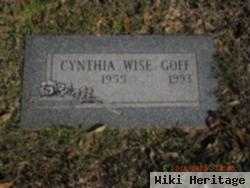 Cynthia Louise Wise Goff