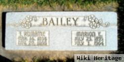 Marion Everett Bailey