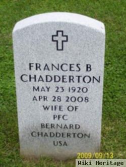 Frances L. Chadderton