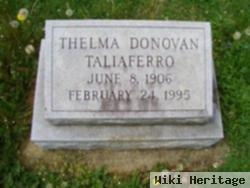 Thelma M. Donovan Taliaferro