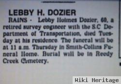 Lebby Holmes Dozier