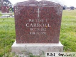 Pauline F Carroll