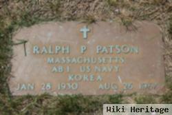 Ralph P Patson