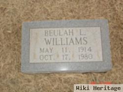 Beulah Lee Burgett Williams