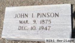 John I Pinson