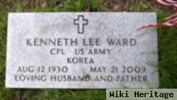 Cpl Kenneth Lee Ward