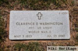 Clarence E Washington