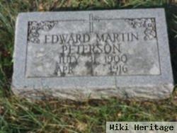 Edward Martin Peterson