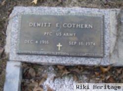 Dewitt Earl Cothern