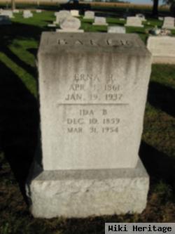 Ida B Melvin Baker