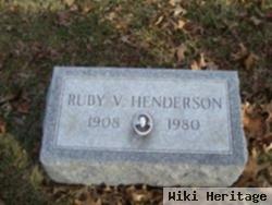 Ruby V. Baird Henderson