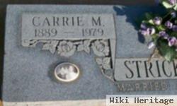 Carrie M Vancleave Strickland