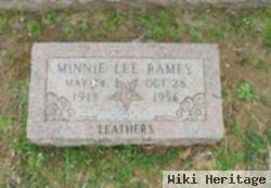 Minnie Lee Leathers Ramey