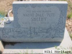 Wayne Dale "pete" Sheehy