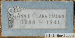 Anna Clara "annie" Kramm Haden