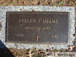 Evelyn T Helms