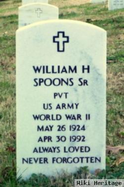 William H Spoons, Sr