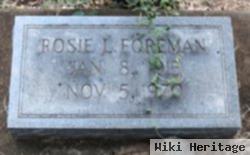 Rosie L. Foreman