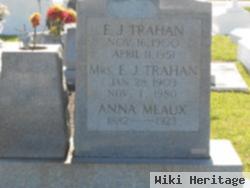 Mrs E J Meaux Trahan