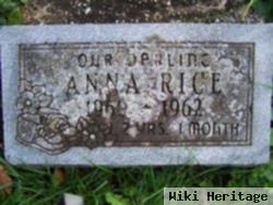 Anna M Rice