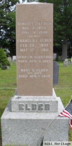 Mary Elisabeth Elder Sweetser