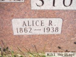 Alice R Stotts