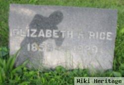 Elizabeth R Rice